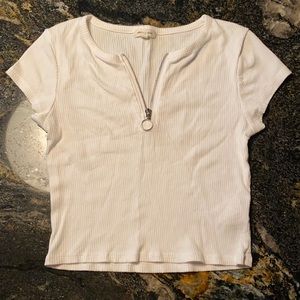 Urban Outfitters short sleeve crop top